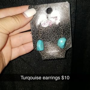 Turquoise earrings